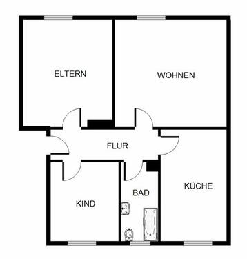 Foto - Etagenwohnung in Passau