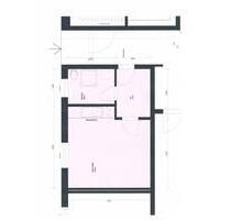 Wohnung 27 qm - 255,00 EUR Kaltmiete, ca.  27,00 m² in Petershagen (PLZ: 32469)