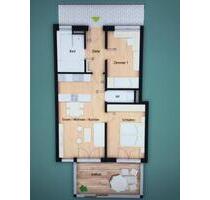 Luxuriöse 3 Zimmer-Wohnung im 2. OG mit Aufzug am Waldrand - Zirndorf Luxuriöse 3 Zimmer-Wohnung im 2. OG mit Aufzug am Waldrand - Zirndorf