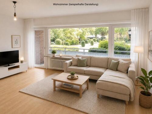 Foto - 2 Zimmer Hochparterre zur Miete in Krefeld