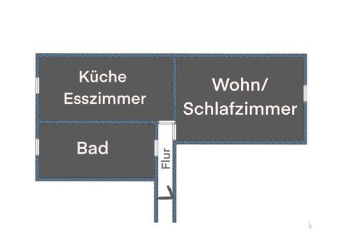 Foto - Etagenwohnung in Krombach zur Miete