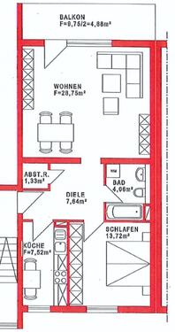 Foto - Charmante 2-Zimmer-Wohnung in Offenburg