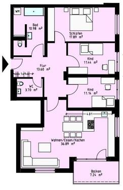 Foto - Elegante und exzellente Neubau-Wohnung