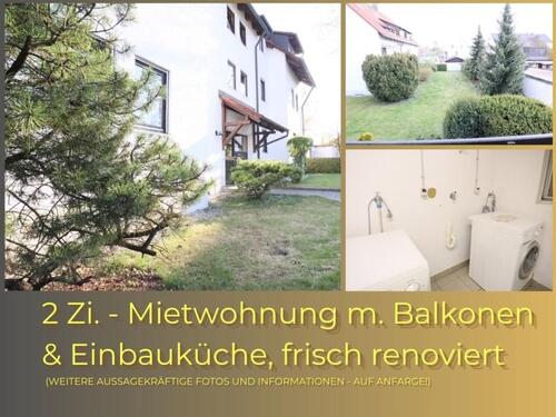Foto - Charmante 2-Zimmer-Wohnung, frisch renoviert, mit Balkonen & EBK