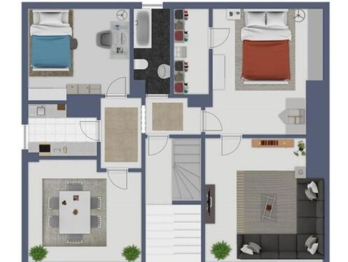 Foto - 4.5 Zimmer Dachgeschoßwohnung in Oberhausen