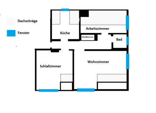 Foto - Etagenwohnung in Recklinghausen zur Miete
