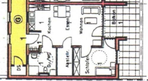 Foto - 2 Zimmer Etagenwohnung zur Miete in Herrenberg