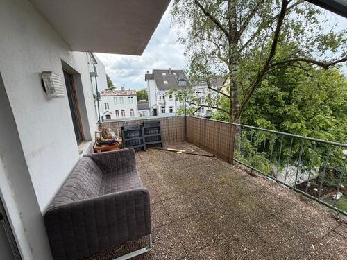 Foto - 2ZKDB, 80 qm, zentrumsnah, Riesenterrasse