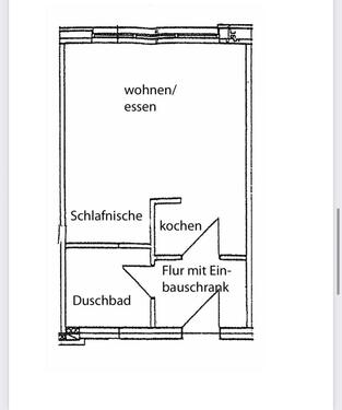 Foto - 1 Zimmer Etagenwohnung in Göttingen