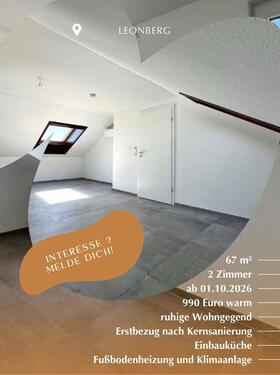 Foto - Wohnung zur Miete - 990,00&nbsp;EUR Kaltmiete, ca.&nbsp; 67,00&nbsp;m&sup2;