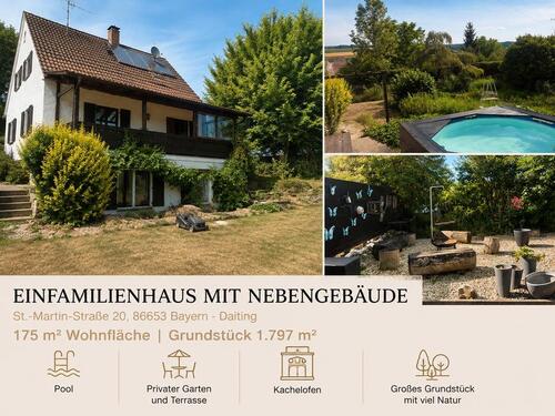 Foto - Einfamilienhaus mit Nebengebäude - provisionsfrei