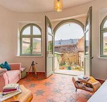 Kann man schöner Wohnen? Historische Wohnung mit Garten – Einzigartig! - Seeland Hoym