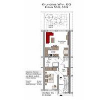 Schöne, helle Erdgeschoss 2-Zimmerwohnung mit Garten - Bielefeld Heepen