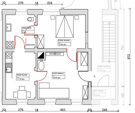 Foto - 2 Zimmer Erdgeschoßwohnung zur Miete in Herrnhut