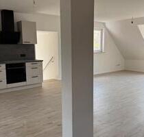 Ruhige neue Dachgeschosswohnung mit Dachterrasse & Gartenblick - Kupferzell