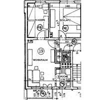 56 m² , 1. Etage , 3,5 Zimmer Wohnung mit Balkon EVING - Dortmund