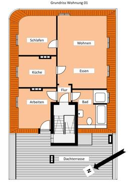 Foto - Etagenwohnung zur Miete in Bremen