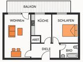 Foto - 2 Zimmer Etagenwohnung zur Miete in Lüdenscheid