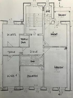 Foto - 4-Zimmer-Wohnung mit Balkon und Parkplatz