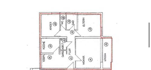 Foto - Helle 3 Zimmer Wohnung in Gundelfingen frisch saniert