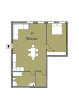 Foto - Schöne Zweiraumwohnung in Ichtershausen !!!