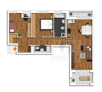 Foto - Etagenwohnung zur Miete in Dresden