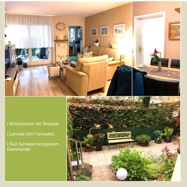 Foto - Gepflegte 2-Raum-EG-Wohnung mit Terrasse & Gartenanteil