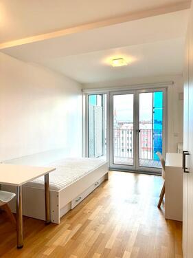Foto - Möblierte Einzimmerwohnung mit großem Balkon – StudentAzubi