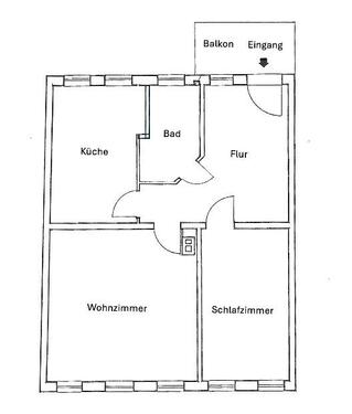 Foto - 2-Zimmerwohnung zu vermieten - 600,00&nbsp;EUR Kaltmiete, ca.&nbsp; 70,00&nbsp;m&sup2;