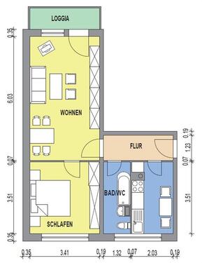 Foto - 2 Zimmer Etagenwohnung in Kamenz