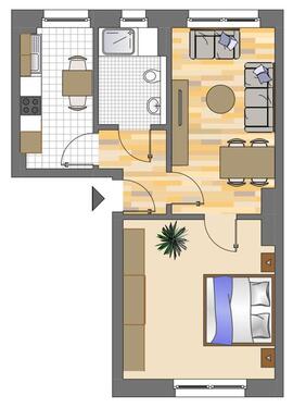 Foto - 2 Zimmer Etagenwohnung in Dortmund