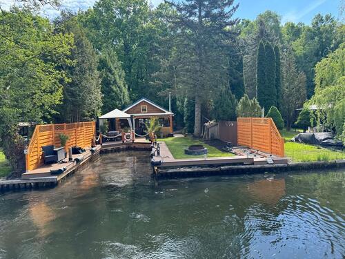 Foto - Wassergrundstück mit eig. Bootshafen in Erkner