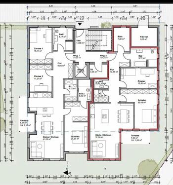 Foto - 4 Zimmer Erdgeschoßwohnung zur Miete in Hildesheim