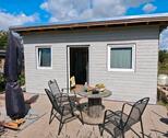 Foto - Pachtgarten Gosewinkler e. V. Massivholzlaube 22m² Einbauküche