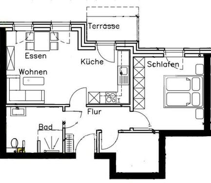 Foto - Ergeschosswohnung mit Garten - Neubau