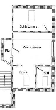 Foto - Dachgeschoßwohnung in Zwickau zur Miete
