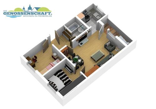 Foto - Viel Platz für große Träume - 3RW mit großem Kinderzimmer, Balkon und Badewanne