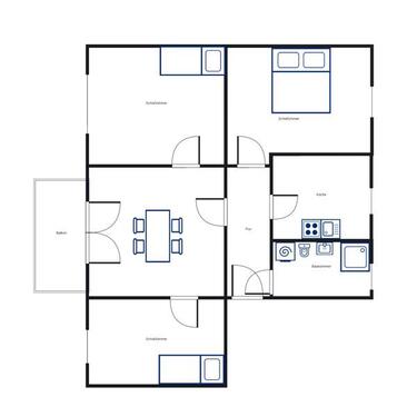 Foto - 4 Zimmer Etagenwohnung in Kassel