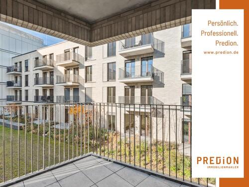 Foto - Tolle 2-Zimmer-Wohnung mit Einbauküche und großer West-Terrasse im Neubauquartier Deiker Höfe!