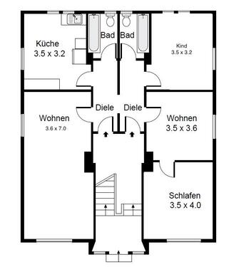 Foto - 4 Zimmer Erdgeschoßwohnung zur Miete in Bielefeld