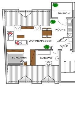 Foto - Etagenwohnung in Sangerhausen zur Miete