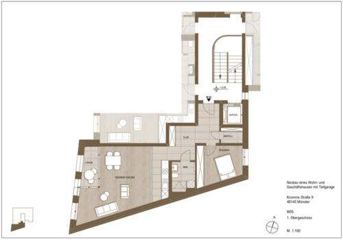 Foto - 2 Zimmer Etagenwohnung in Münster