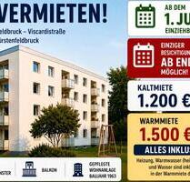 3 Zimmer zur Miete, 82256 Fürstenfeldbruck, 1500 € Warmmiete.