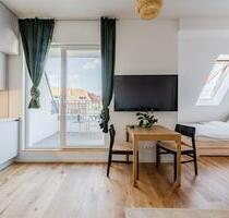 Neubau Dachgeschoss-Apartments mit Balkon, EBK, möbliert - Berlin Tempelhof-Schöneberg
