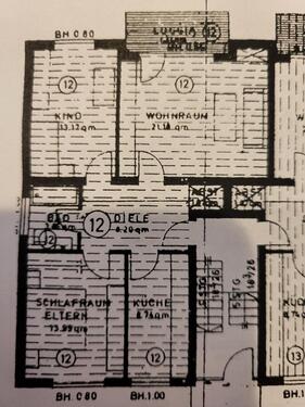 Foto - Erstbezug nach Sanierung!!!!75qm Wohnung zur Miete 3 Zimmer