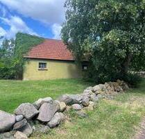 1.000 m2 Feldsteinscheune mit 400 m2 Rohbauwohnung und Gartenhaus - Grabowhöfe