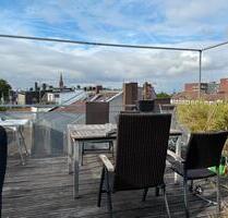 Über den Dächern von Dortmund – Maisonette mit Dachterrasse