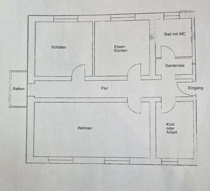 Foto - 4 Zimmer Etagenwohnung in Kirchweidach