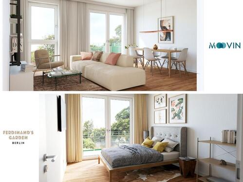 Foto - FAMILIENTRAUM: Weitläufige 5-Zimmer-Wohnung mit 3 BALKONEN, 2 BÄDERN und EBK im Neubauquartier 'Ferdinand's Garden'