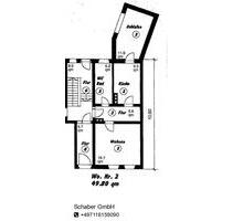 schöne, helle 2 Raum Wohnung in Jeßnitz - Raguhn-Jeßnitz Jeßnitz (Anhalt)